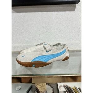 Vintage Puma Mostro White/Blue Women's Sneakers US Size 7.5 Archival Clothing